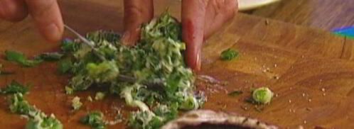 сэндвичи с портобелло, шалотом и чесночным майонезом. Шаг 6