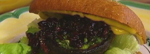 сэндвичи с портобелло, шалотом и чесночным майонезом. Шаг 11