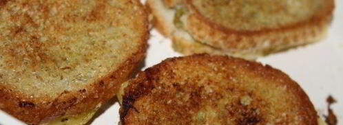 сэндвичи с сыром и соусом песто. Шаг 5