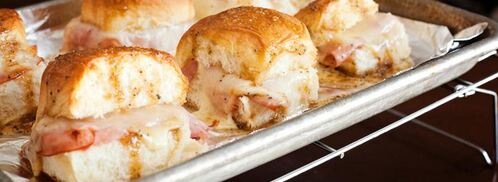 сэндвичи с ветчиной и сыром. Шаг 14