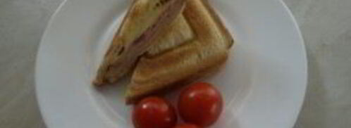 сэндвичи в сэндвичнице. Шаг 3