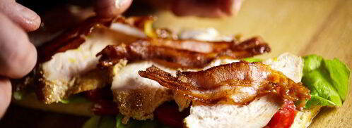 теплый сэндвич с куриной грудкой. Шаг 9