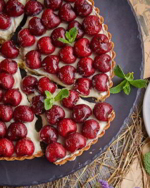 Тарталетка с черешней