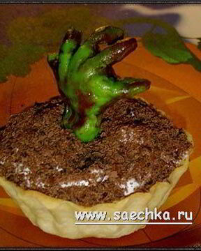 Тарталетки Хэллоуинские страшилки