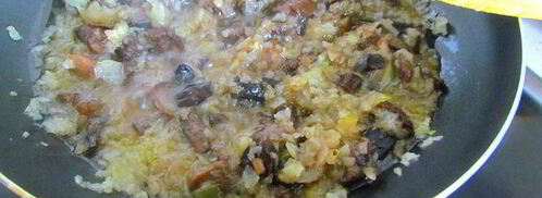 тарталетки с грибной начинкой. Шаг 3