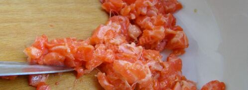 тарталетки с красной рыбой. Шаг 3