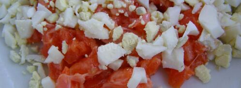 тарталетки с красной рыбой. Шаг 5