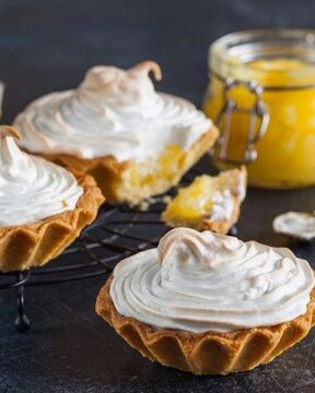 Тарталетки с лимонным кремом