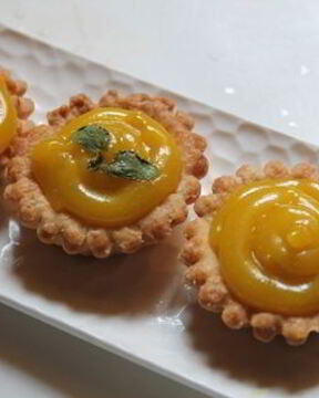 Тарталетки с лимоном