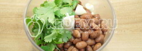 тарталетки с паштетом из фасоли. Шаг 4