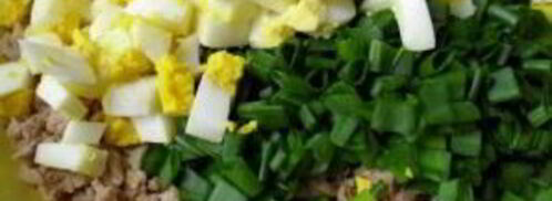 тарталетки с печенью трески и яйцом. Шаг 5