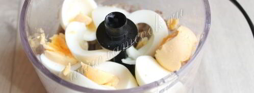 тарталетки с сельдью и творогом. Шаг 5