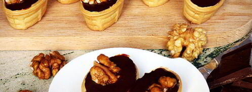 тарталетки с шоколадной начинкой. Шаг 5