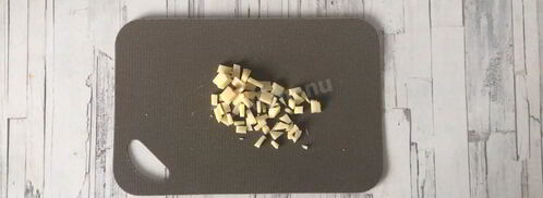 тарталетки с сыром и икрой. Шаг 2