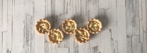 тарталетки с сыром и икрой. Шаг 4