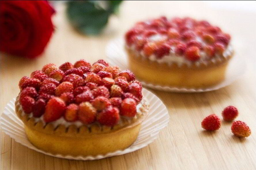 Рецепт тарталеток с земляникой