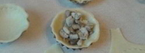 закрытые тарталетки с курицей и грибами. Шаг 13