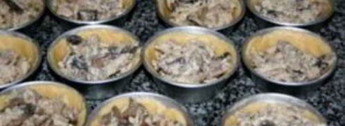 закрытые тарталетки с курицей. Шаг 5