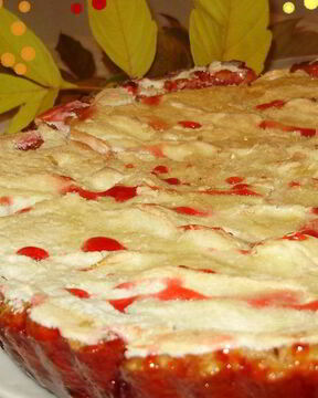 Брусничный тарт