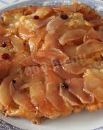 Французский тарт Татен с яблоками