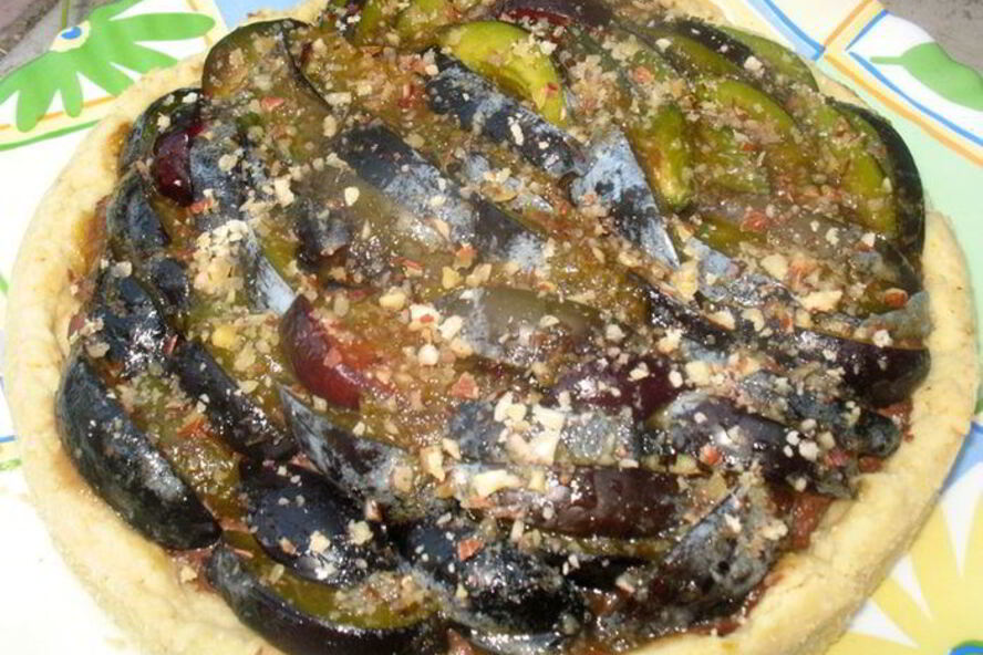 Рецепт изысканного сливового тарта