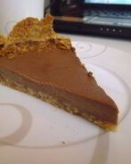 Нежный шоколадный тарт