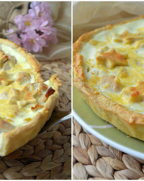 Очень-очень нежный куриный тарт