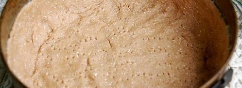 шоколадно-творожный тарт-суфле с малиной. Шаг 4