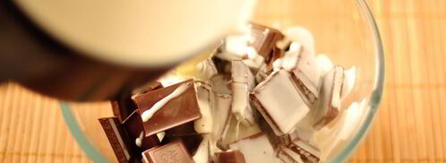 шоколадный тарт с карамелью и соленым арахисом. Шаг 5