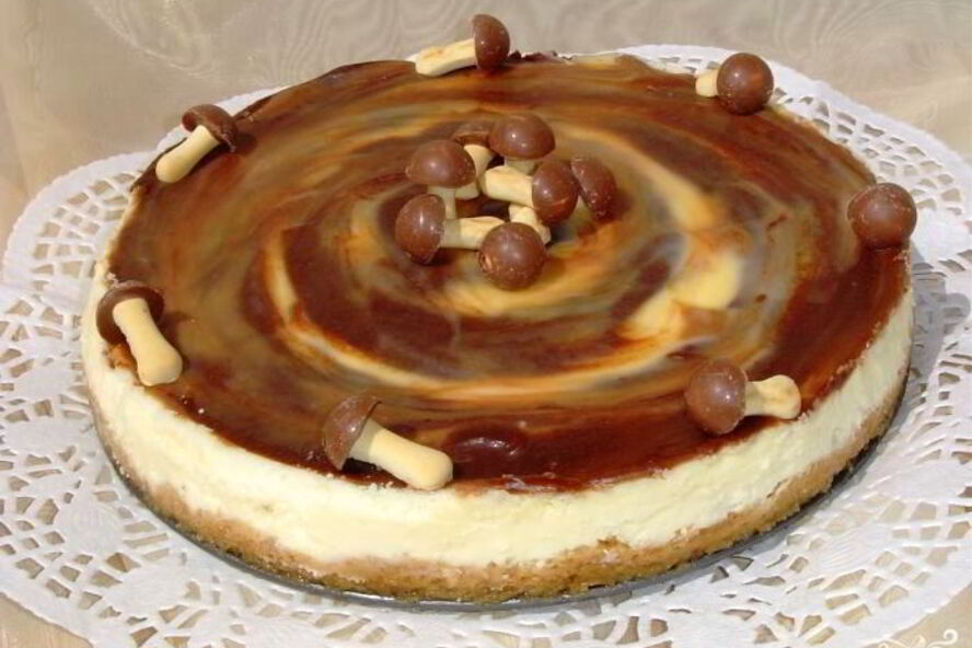 Рецепт сливочного тарта с карамелью