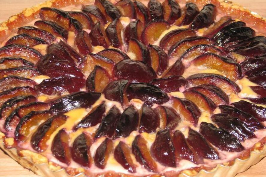 Рецепт сливового тарта