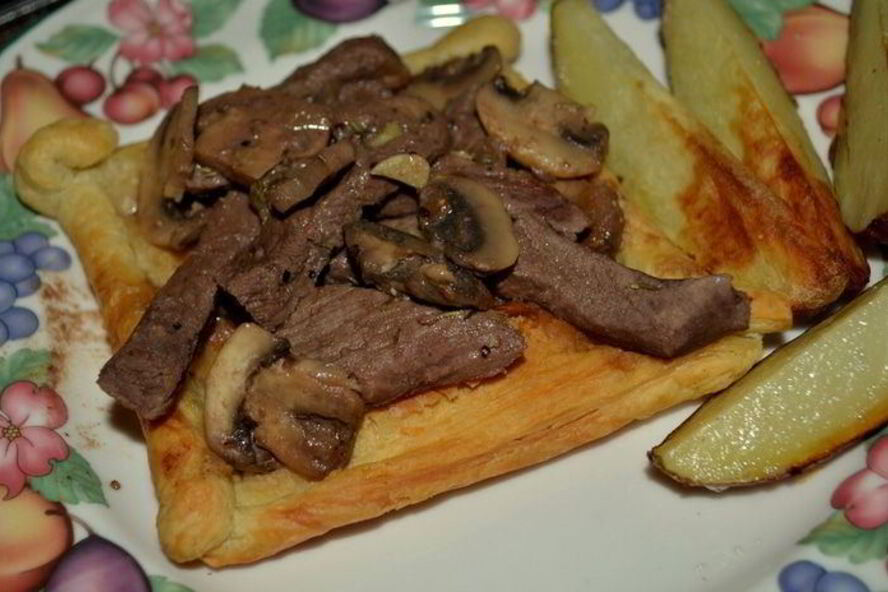 Рецепт тарта говядина веллингтон