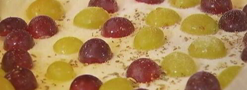 тарт из слоеного теста с сахарным виноградом. Шаг 6