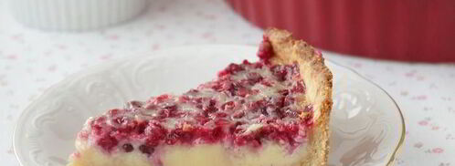 тарт с белым шоколадом и брусникой. Шаг 11