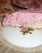 Тарт с клюквенно-яблочной начинкой