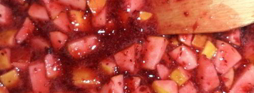 тарт с клюквенно-яблочной начинкой. Шаг 5