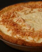 Тарт с кокосовым кремом