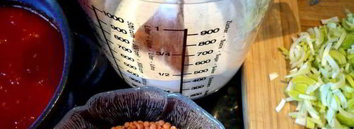 тарт с красной чечевицей и кокосом. Шаг 5