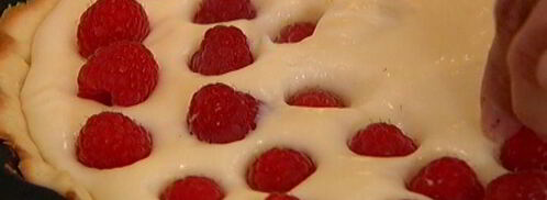 тарт с малиной и миндалем. Шаг 9