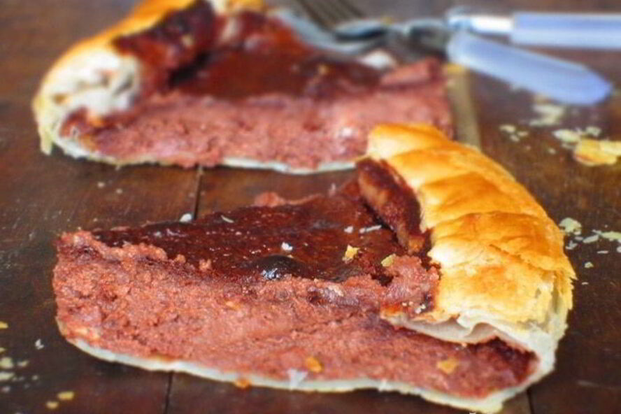 Рецепт тарта с маскарпоне и грецкими орехами