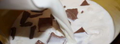 тарт с миндалем и молочным шоколадом. Шаг 9