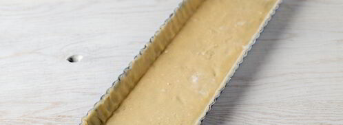 тарт с персиками и заварным кремом. Шаг 9