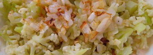 тарт с цветной капустой и фезалисом. Шаг 5