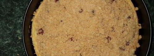 тарт с творогом и малиной. Шаг 13