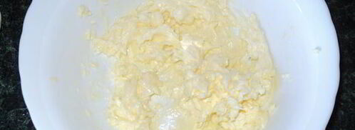 тарт с творогом и малиной. Шаг 5