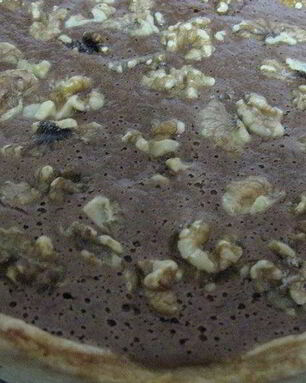 Тарт с творожно-шоколадной начинкой