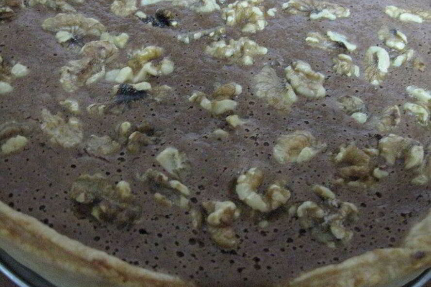 Рецепт тарта с творожно-шоколадной начинкой