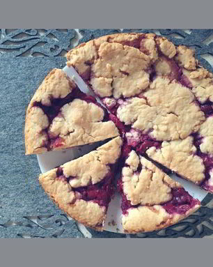 Тарт с вишней