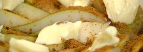 тарт татен с грушами и изюмом. Шаг 7