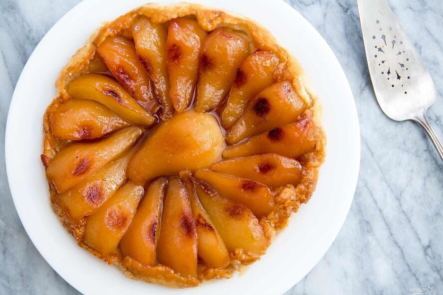 Рецепт тарта татен с грушами